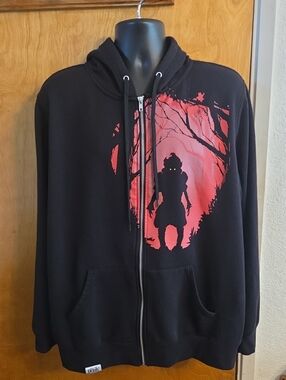 HBO Welcome To Derry IT Pennywise "Always The Eyes"‎ Silhouette Eyes Hoodie XL